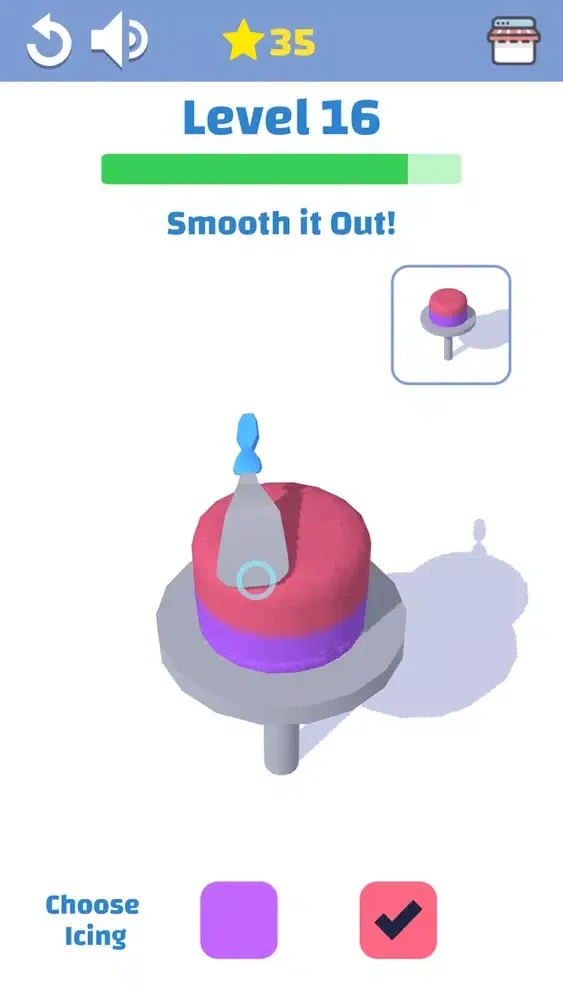 Cake Baking Game Screenshots