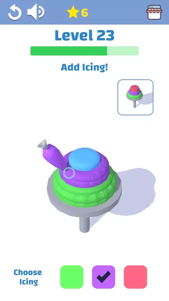 Cake Baking Game Screenshots