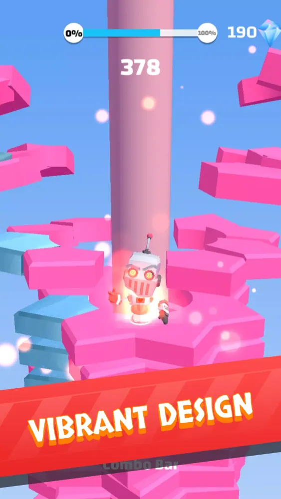 Captures d'écran de Helix Stack Jump
