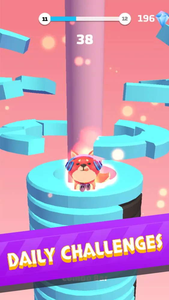 Captures d'écran de Helix Stack Jump