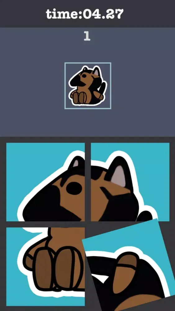 صور Rotate German Shepherd Dog Puzzle