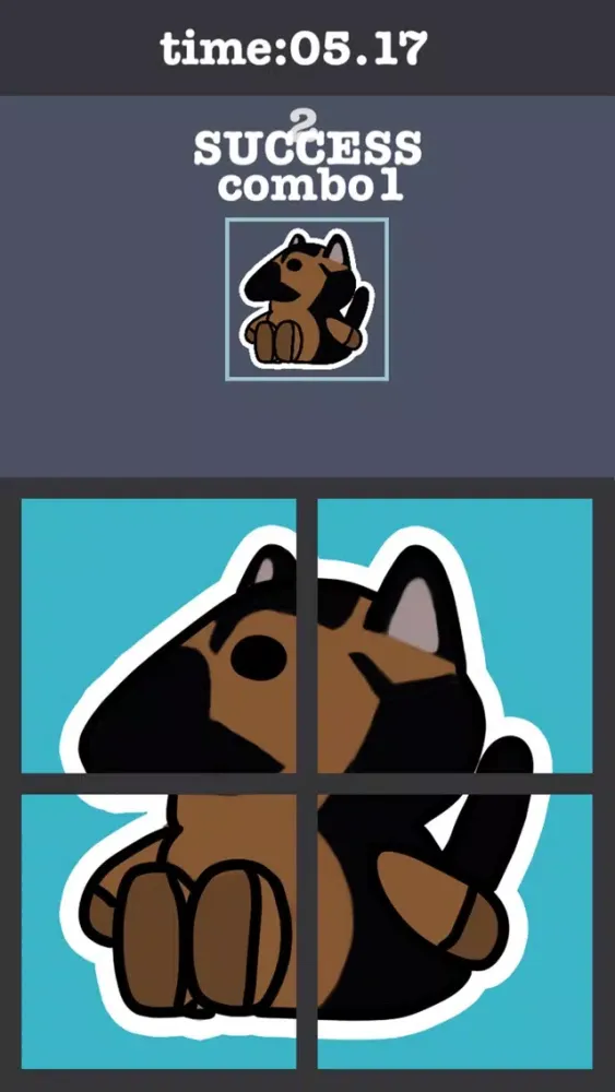 صور Rotate German Shepherd Dog Puzzle