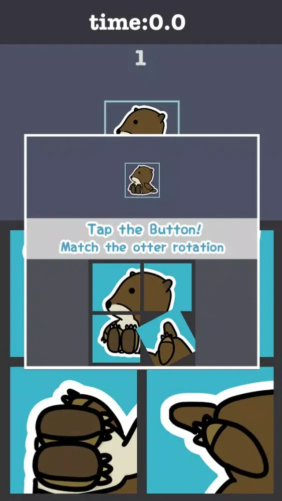 Captures d'écran de Rotate Otter Puzzle