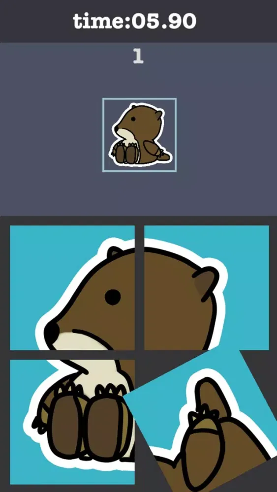 Captures d'écran de Rotate Otter Puzzle