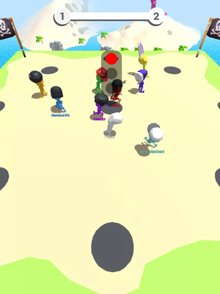 Hole Rush! iPad  Screenshots