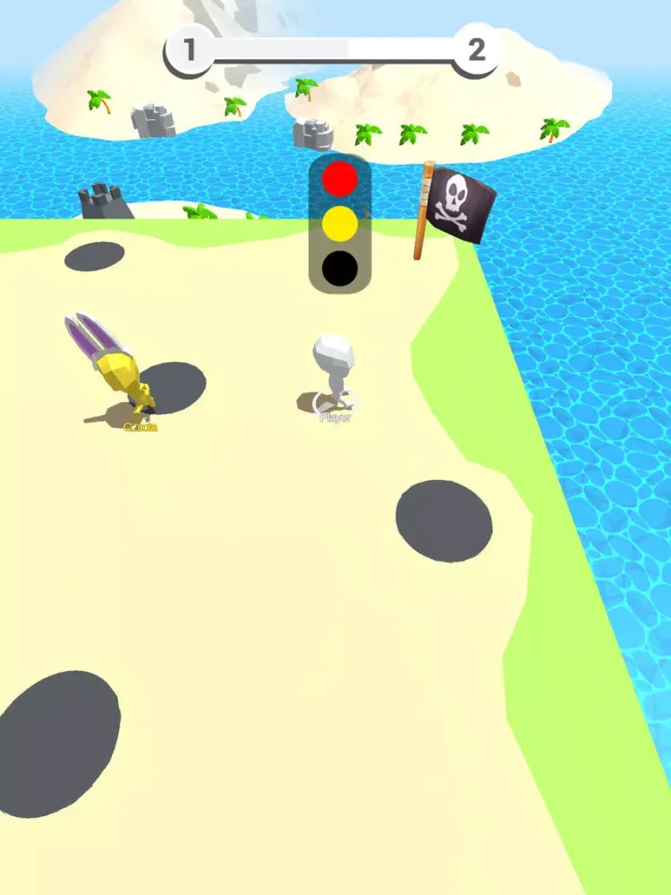 Hole Rush! iPad  Screenshots