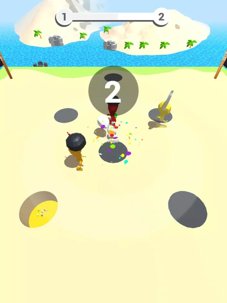 Hole Rush! iPad  Screenshots