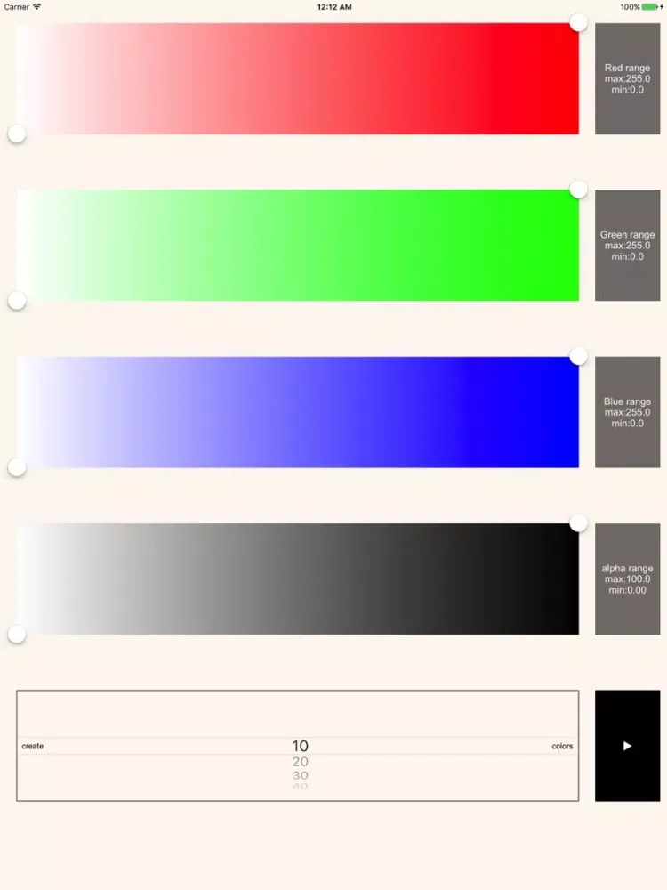 Ảnh chụp màn hình của Color towers iPad 