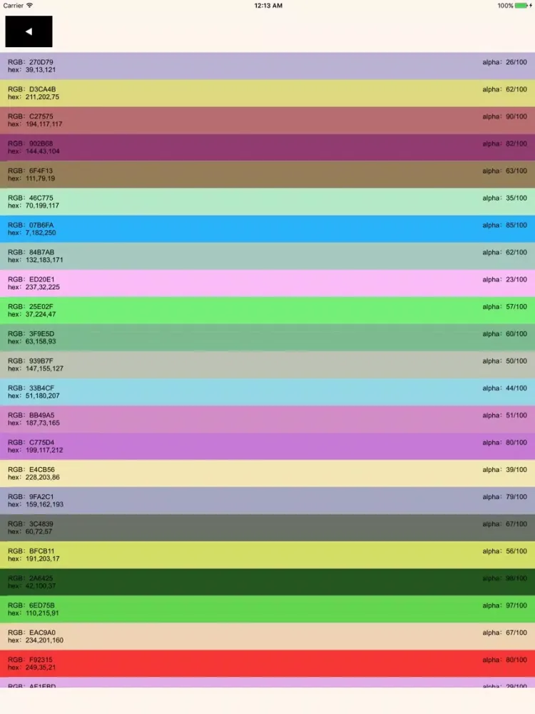Ảnh chụp màn hình của Color towers iPad 