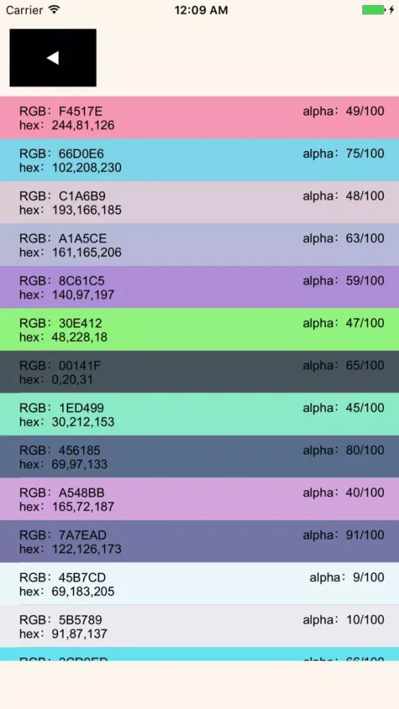 Ảnh chụp màn hình của Color towers