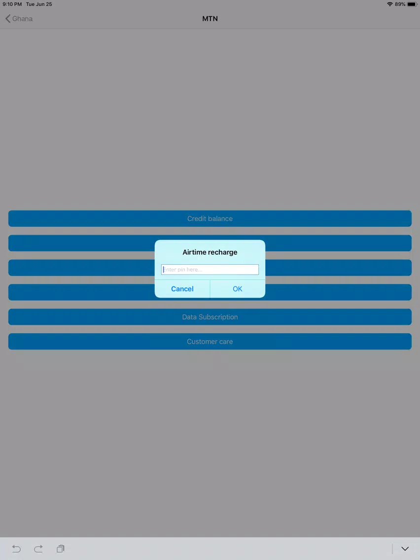 Quick Dial App iPad  Screenshots