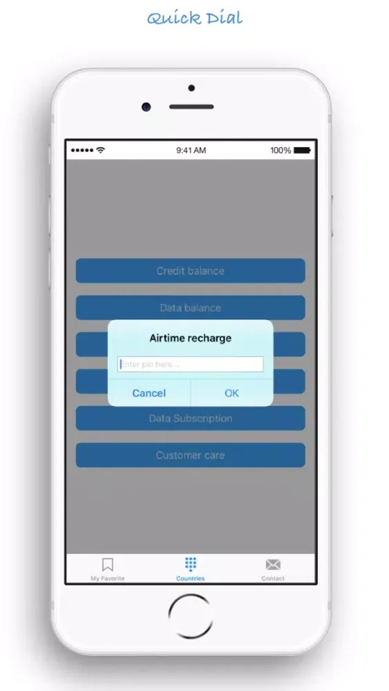 Quick Dial App Ekran Görüntüleri