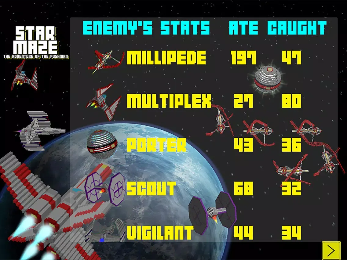 Star Maze The Adventure of the Pushman iPad  Screenshots