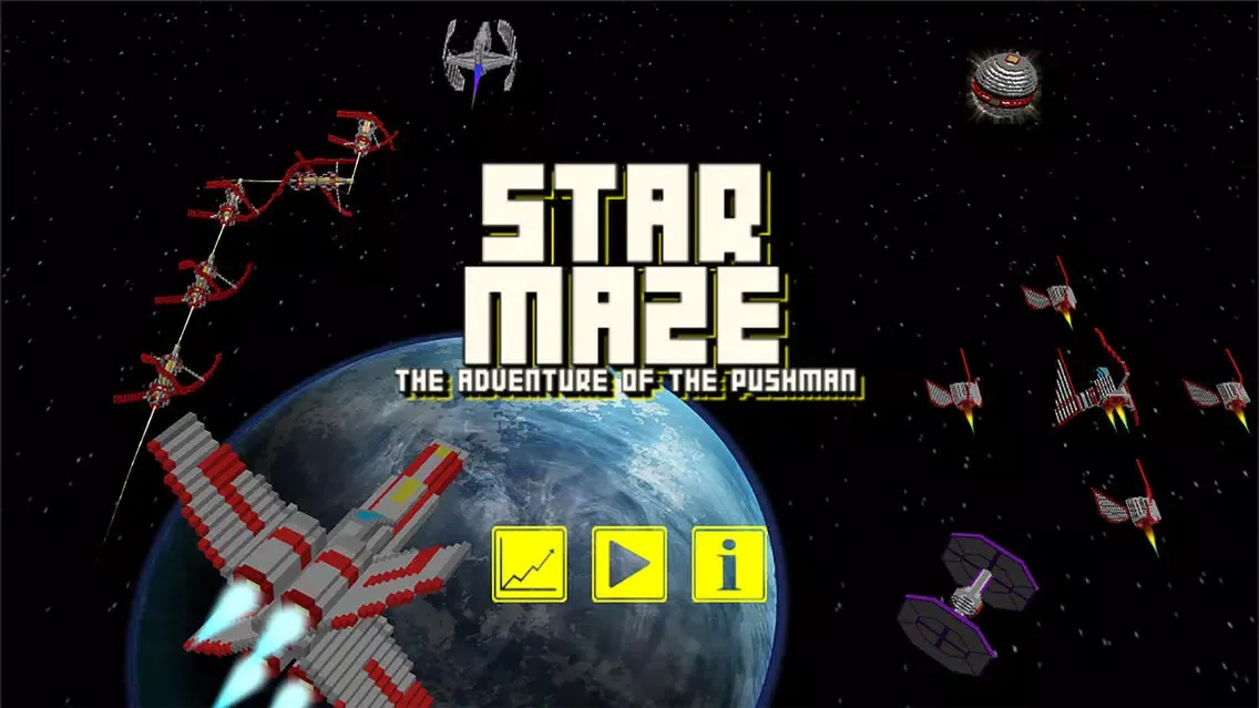 Star Maze The Adventure of the Pushman Screenshots