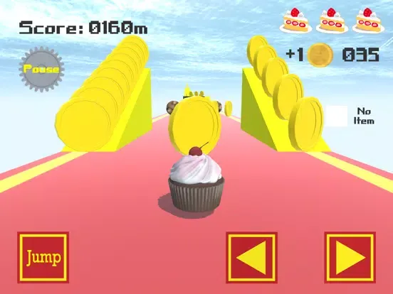 Zrzuty ekranu Ribbon Cake Run iPad 