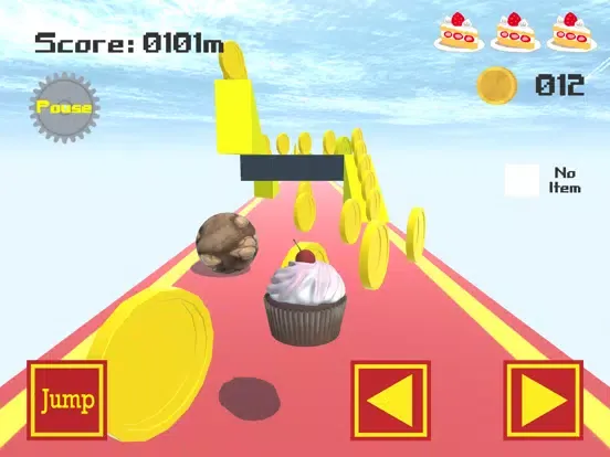 Zrzuty ekranu Ribbon Cake Run iPad 