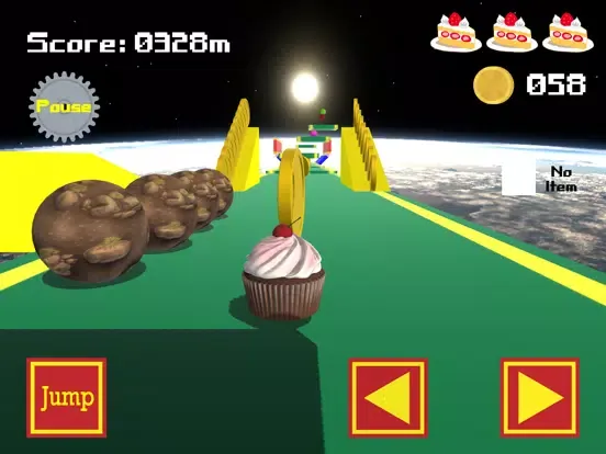 Zrzuty ekranu Ribbon Cake Run iPad 
