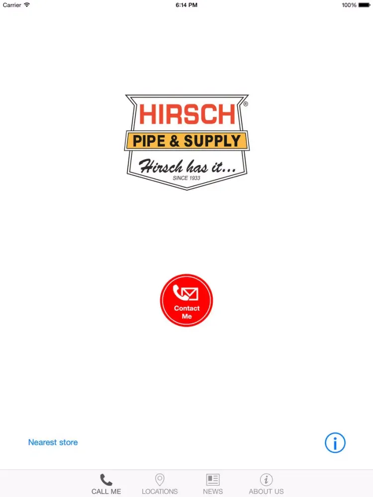 ภาพหน้าจอของ HirschNow by Hirsch Pipe iPad 