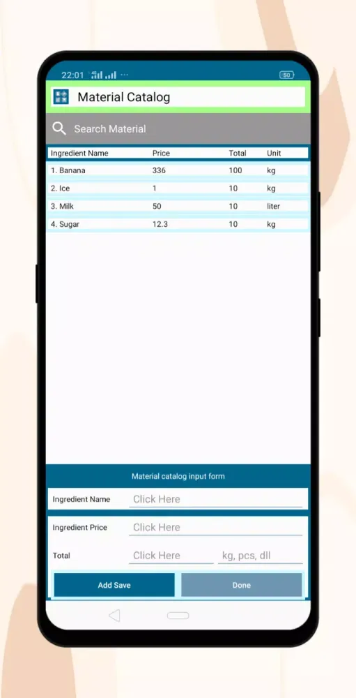 Business Capital Calculator 스크린샷