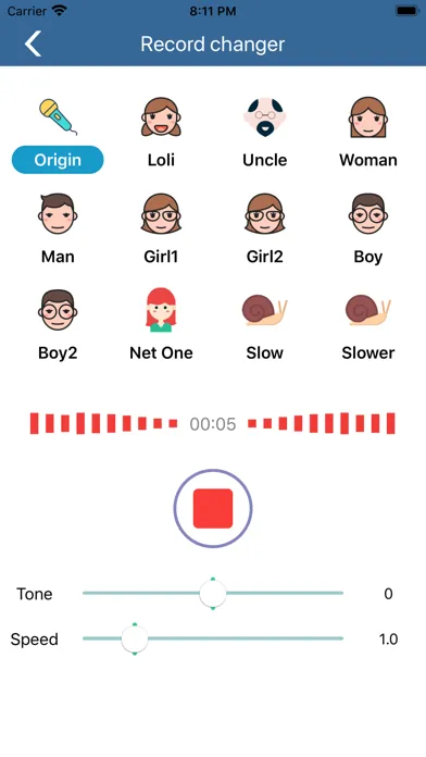 LinsVoice-Funny Voice Changer应用截图
