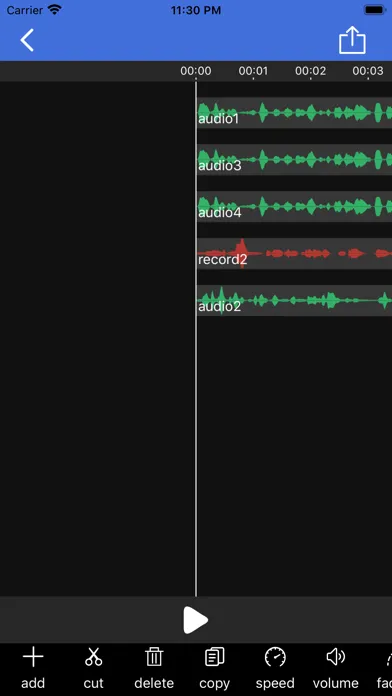 Скриншоты MusicLre-edit and cut music