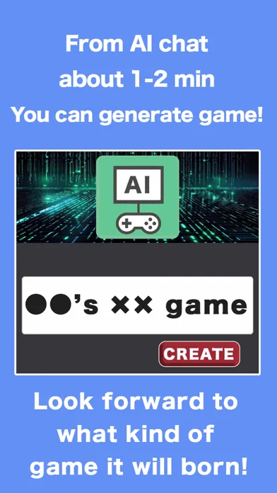 AI game creator स्क्रीनशॉट