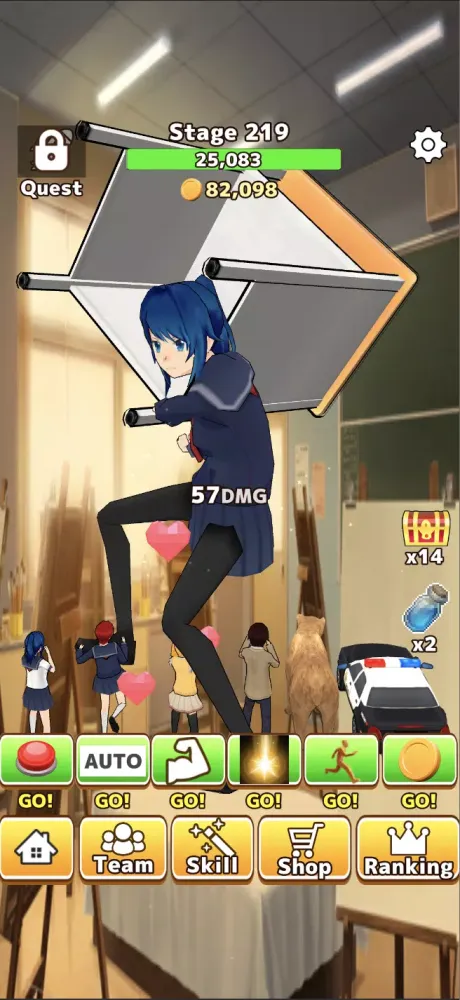 Incremental school tap battle應用截圖