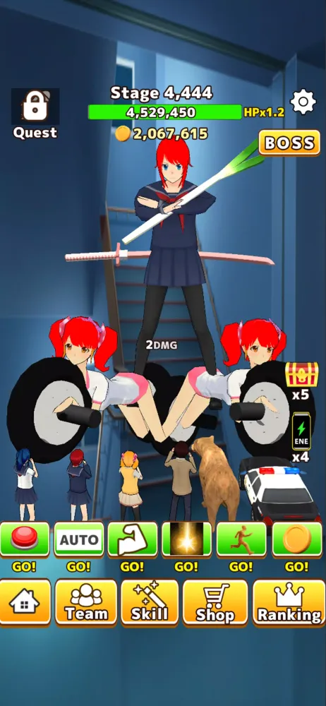 Incremental school tap battle應用截圖
