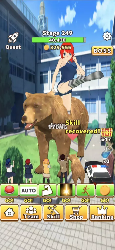 Incremental school tap battle應用截圖