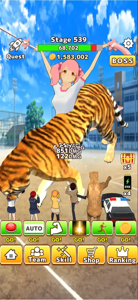 Incremental school tap battle應用截圖
