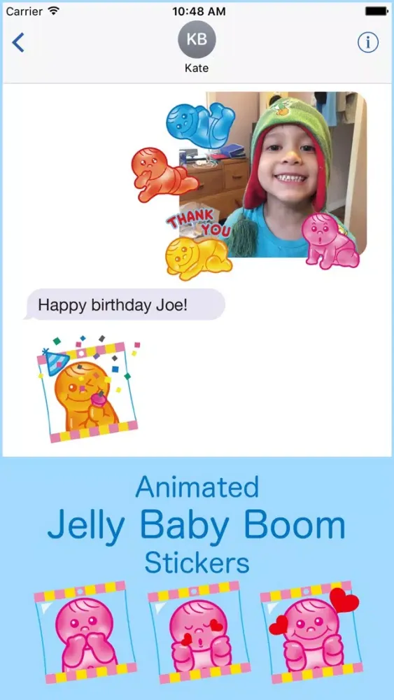 Capturas de tela do Animated Jelly Baby Boom