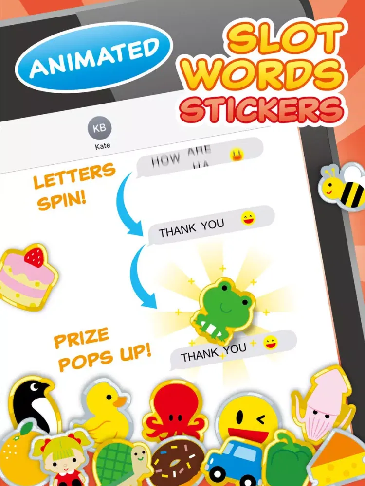 صور Slot Words - animated stickers iPad 