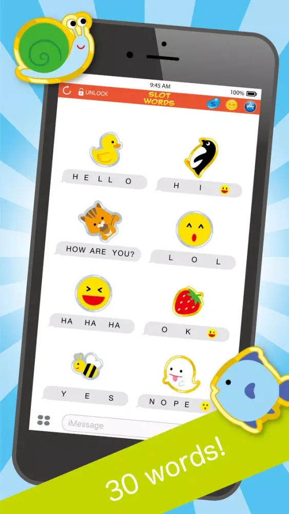 صور Slot Words - animated stickers