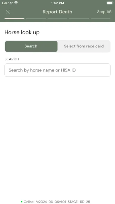 HISA RaceDay App スクリーンショット