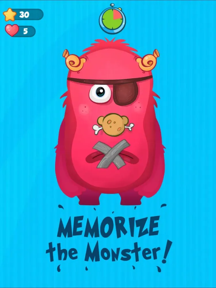DejaBOO! - A monstrous memory game. iPad  स्क्रीनशॉट