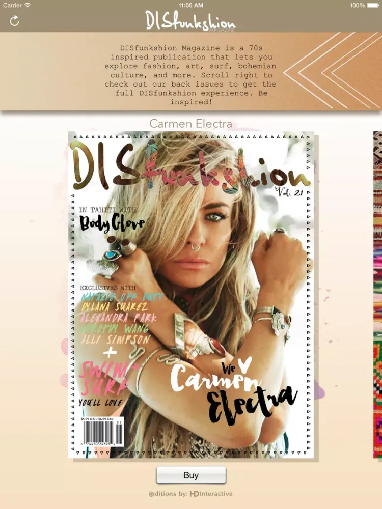 Screenshot di Disfunkshion Mag iPad 