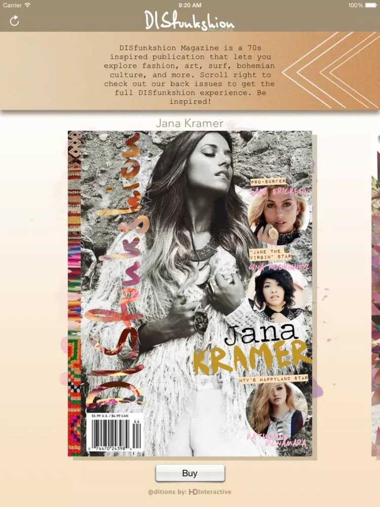 Screenshot di Disfunkshion Mag iPad 