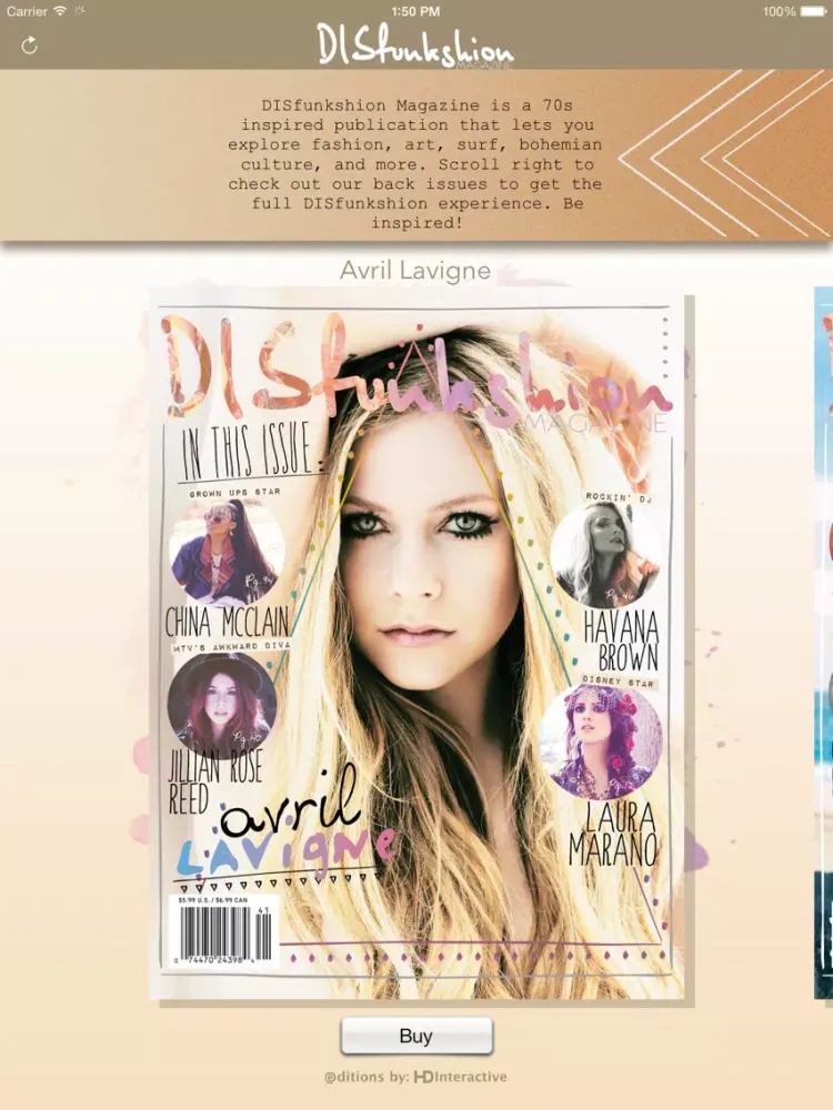 Screenshot di Disfunkshion Mag iPad 