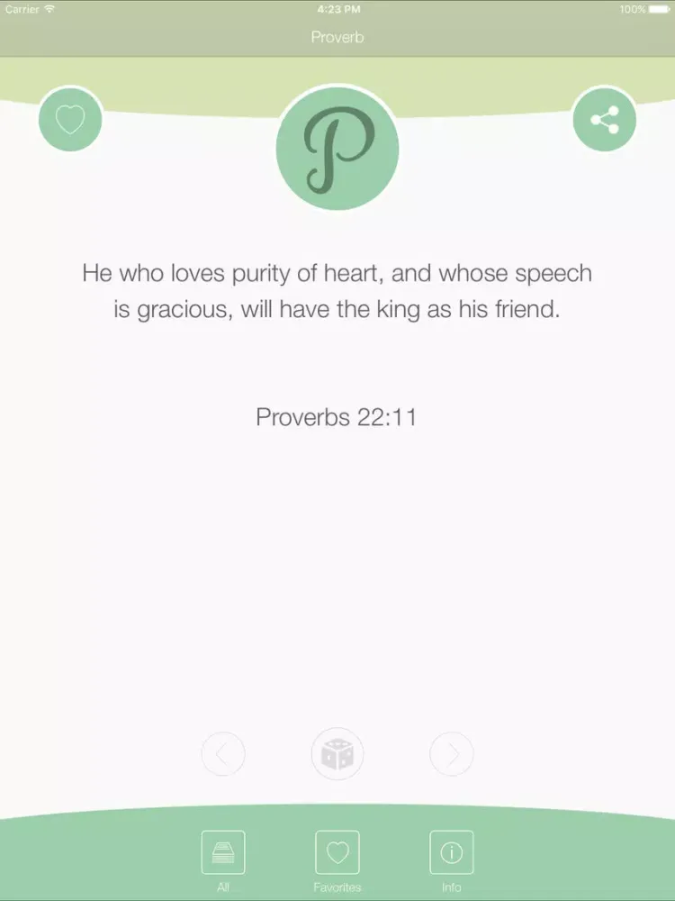 The Proverb App iPad 应用截图