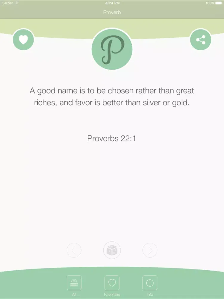 The Proverb App iPad 应用截图