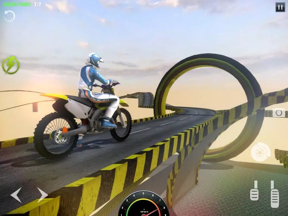 Captures d'écran de Mega Ramp Stunt Bike Game 2021 iPad 