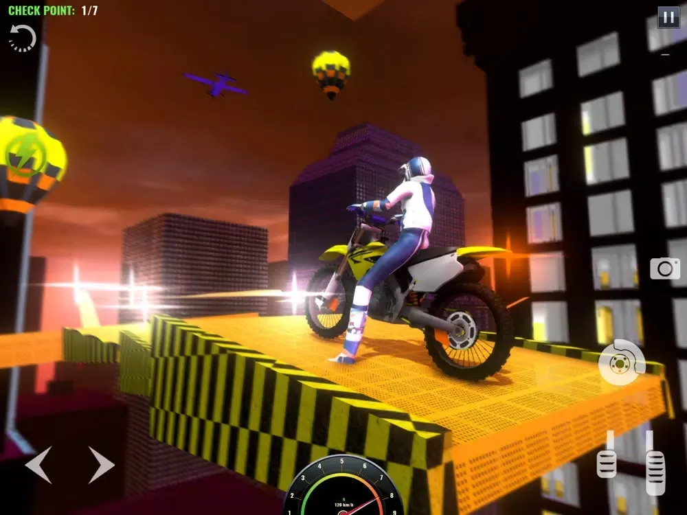 Captures d'écran de Mega Ramp Stunt Bike Game 2021 iPad 