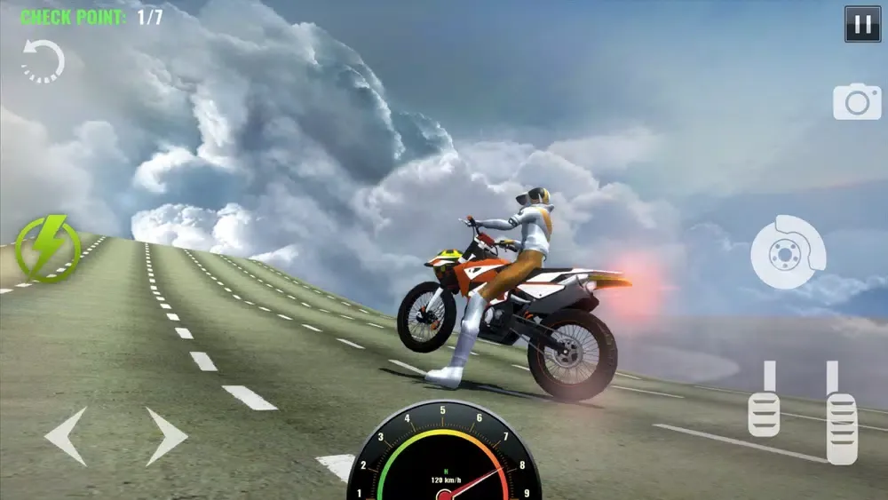 Captures d'écran de Mega Ramp Stunt Bike Game 2021