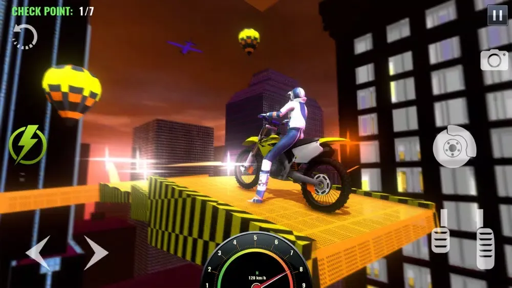Captures d'écran de Mega Ramp Stunt Bike Game 2021