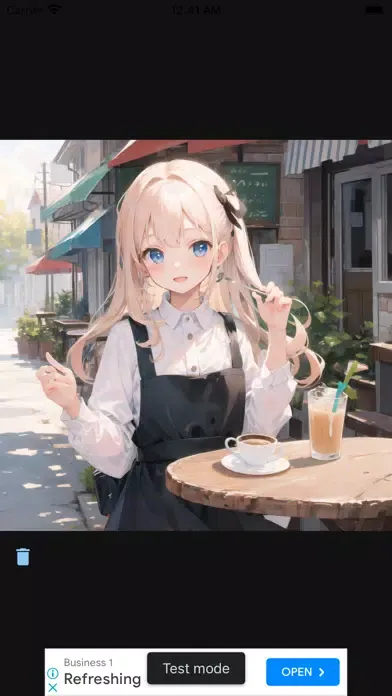 Tangkapan skrin AIイラストつくろっ！