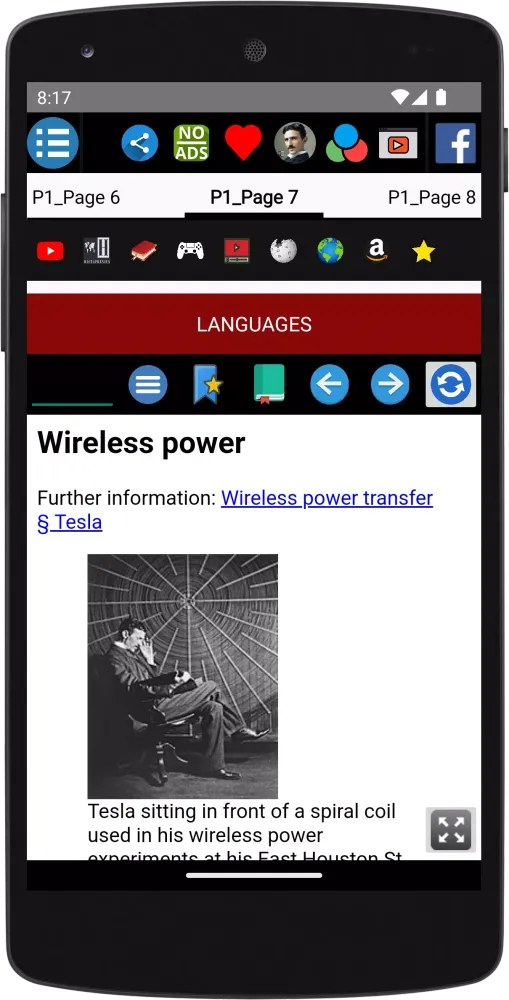 Nikola Tesla - Biography Screenshots