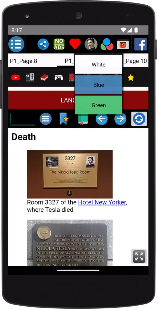 Nikola Tesla - Biography Screenshots