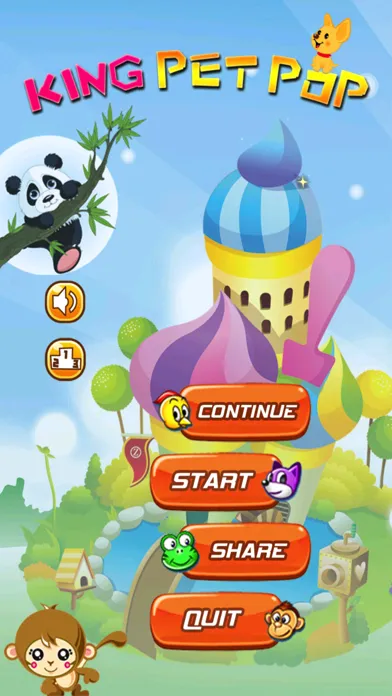 Capturas de tela do King Pet Pop