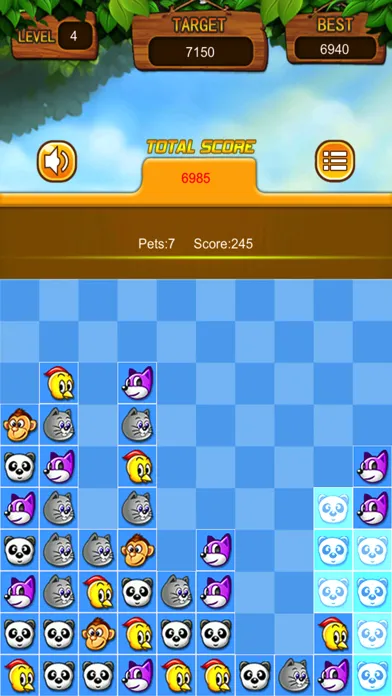 Capturas de tela do King Pet Pop