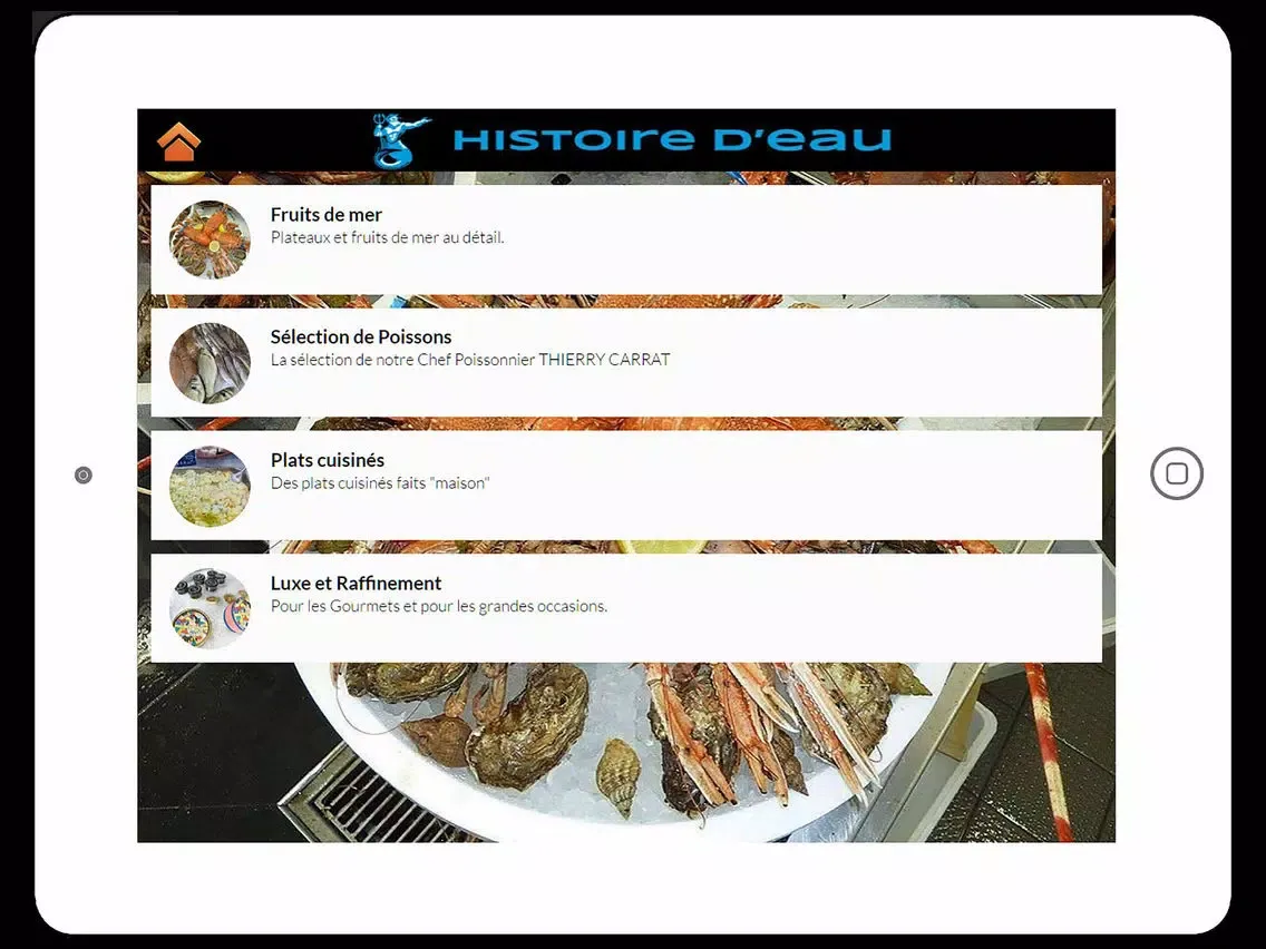 Poissonnerie Histoire d'eau iPad  স্ক্রিনশট